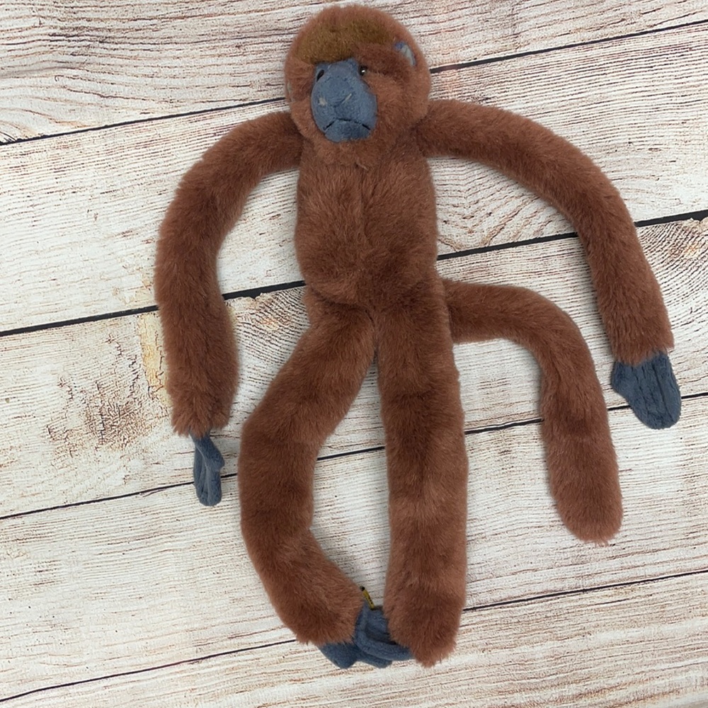 Wild Republic K&M plus monkey with Velcro hands and feet
